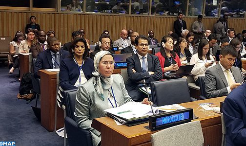 Participation du Maroc aux Travaux du Forum Politique de Haut Niveau sur le Développement Durable, New York du 16 au 18 Juillet 2018 1 Participation du Maroc aux Travaux du Forum Politique de Haut Niveau sur le Développement Durable, New York du 16 au 18 Juillet 2018