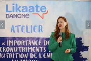 FONDATION OUM KELTOUM/LIKAATE CENTRALE DANONE OU L'"IMPORTANCE DES MICRONUTRIMENTS DANS LA NUTRITION DE L'ENFANT AU MAROC