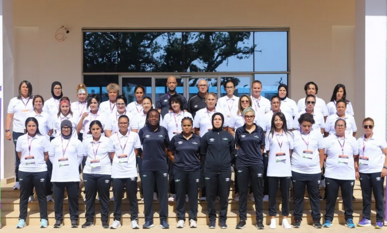 LA CAF CONCLUT AVEC SUCCÈS LE "LEGACY WORKSHOP" AVEC LES ENTRAINEURS FÉMININES A RABAT 1 LA CAF CONCLUT AVEC SUCCÈS LE "LEGACY WORKSHOP" AVEC LES ENTRAINEURS FÉMININES A RABAT