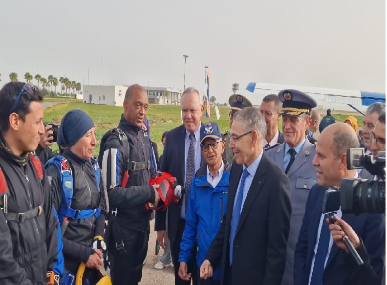 Beni Mellal : Organisation Du Championnat International De Parachutisme ...