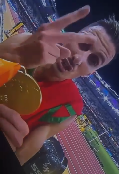 BUDAPEST 2023 CHAMPIONNATS DU MONDE D’ATHLÉTISME : SOUFIANE EL BEKKALI ENCORE UNE FOIS DE PLUS AU SOMMET DU MONDE 1 BUDAPEST 2023 CHAMPIONNATS DU MONDE D’ATHLÉTISME : SOUFIANE EL BEKKALI ENCORE UNE FOIS DE PLUS AU SOMMET DU MONDE