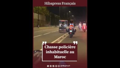 Chasse policière inhabituelle au Maroc