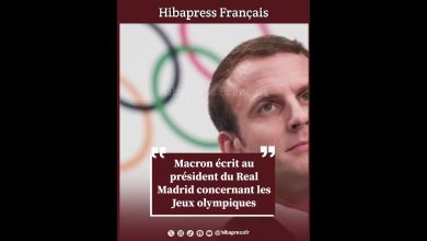 Macron écrit au président du Real Madrid concernant les Jeux olympiques