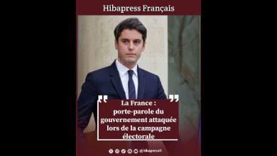 La France : porte-parole du gouvernement attaquée lors de la campagne électorale