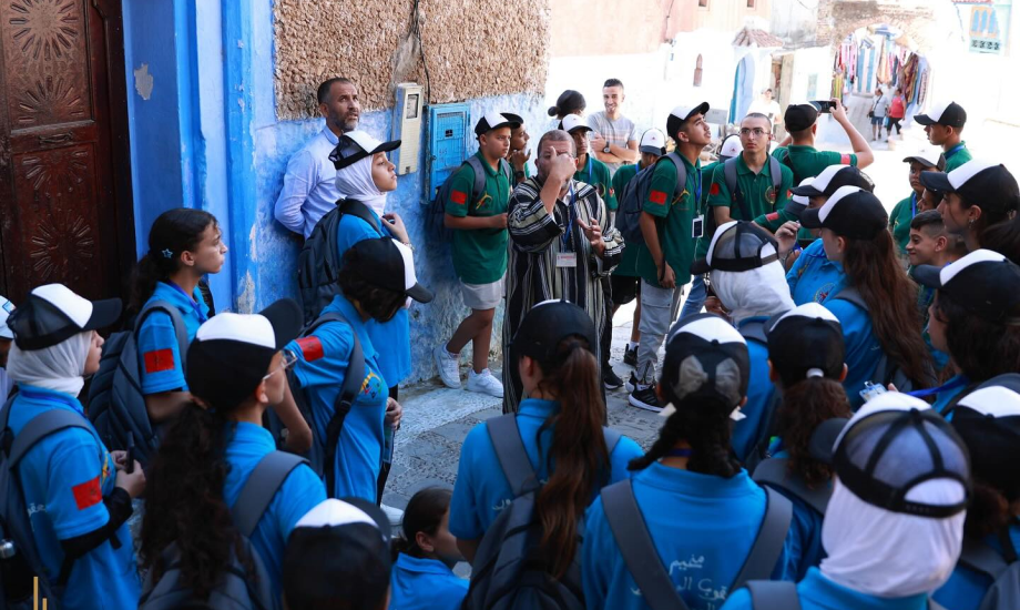 A découvrir…les enfants de Jérusalem visitent la ville de Chefchaouen