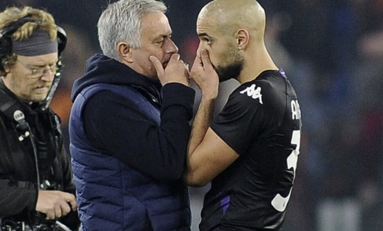 Mourinho fait pression sur la Fiorentina pour obtenir les services de Soufiane Amrabat