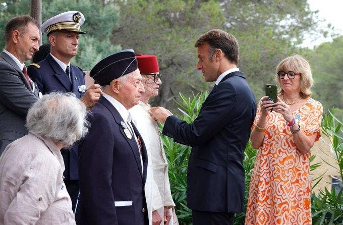France.. Un guerrier marocain est décoré de la Légion d'honneur 1 France.. Un guerrier marocain est décoré de la Légion d'honneur