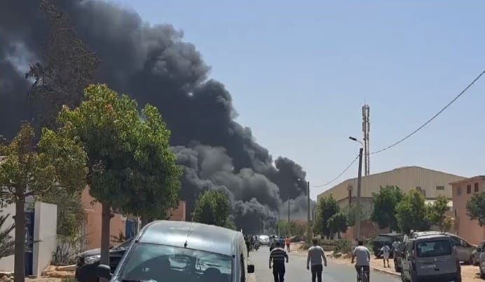 Inezgane : Un incendie dans une usine de « polyester » à Bayt Melloul provoque des pertes