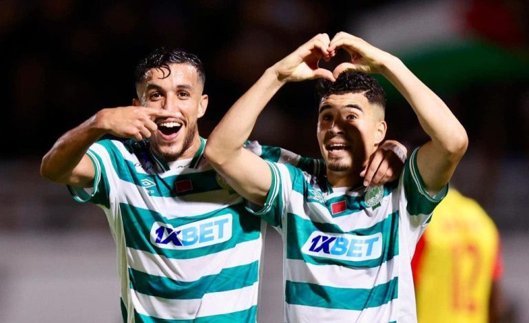 Le Raja Athletic Club balaie la Garde nationale 5-0 (vidéo)