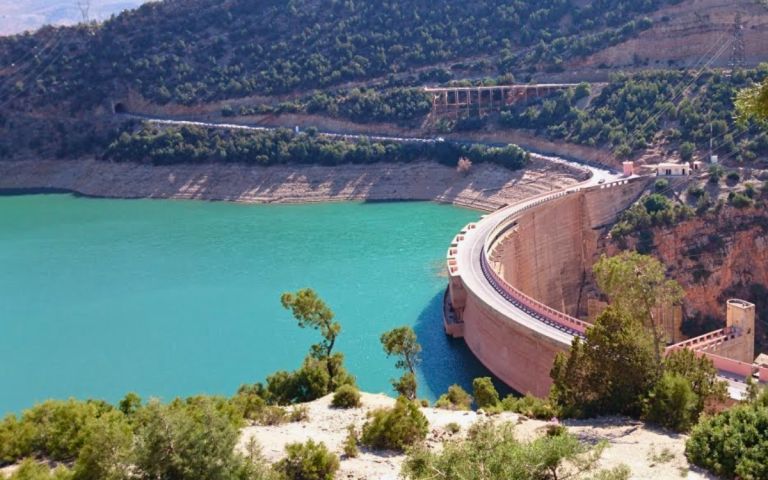 Les pluies diluviennes de l'été redonnent vie au barrage de Bine El Ouidane