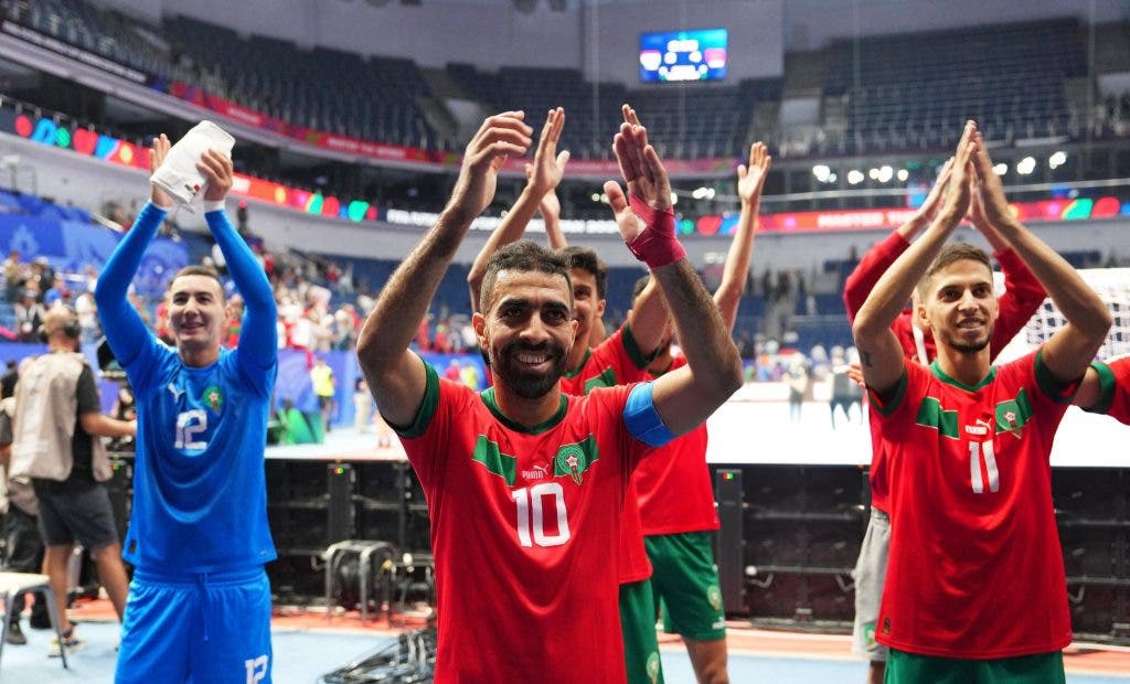 Bonne nouvelle avant le match du Maroc contre le Brésil en quarts de finale de la Coupe du monde de futsal