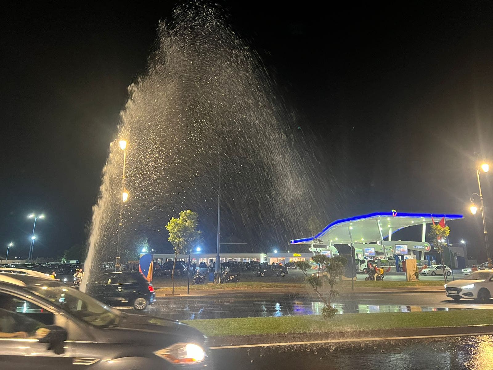 Marrakech…la perte de milliers de litres d’eau potable