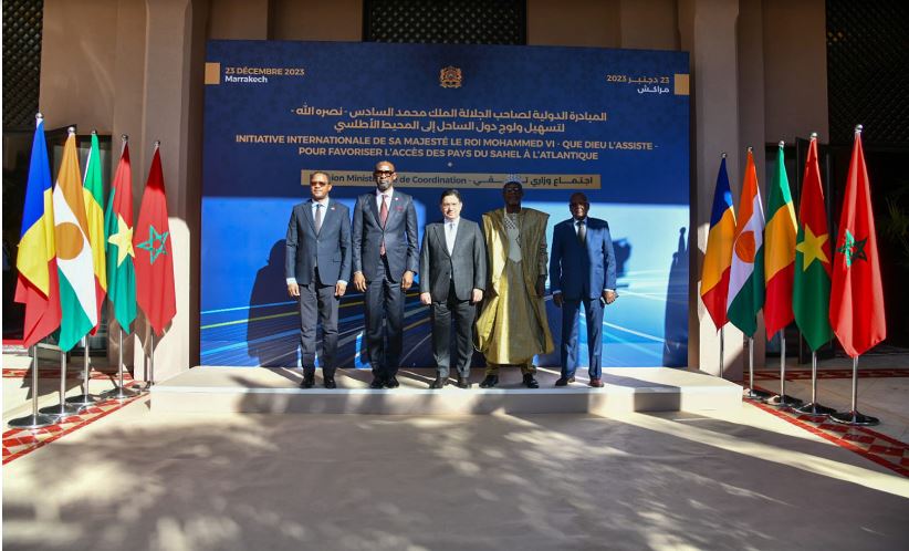 Les Ministres des Affaires Etrangères du Burkina Faso, de la République du Mali et de la République du Niger et du Tchad ont présenté les étapes franchies dans le cadre de   l’opérationnalisation de l’Initiative Internationale de Sa Majesté le Roi Mohammed VI visant à favoriser l’accès des pays du Sahel à l’Océan Atlantique