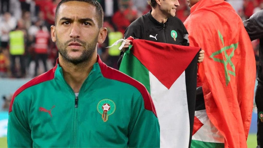 Bien qu’il ait rétracté son article de blog, Ziyech tombe dans le piège de la désinformation en raison de la position du Maroc sur la question palestinienne