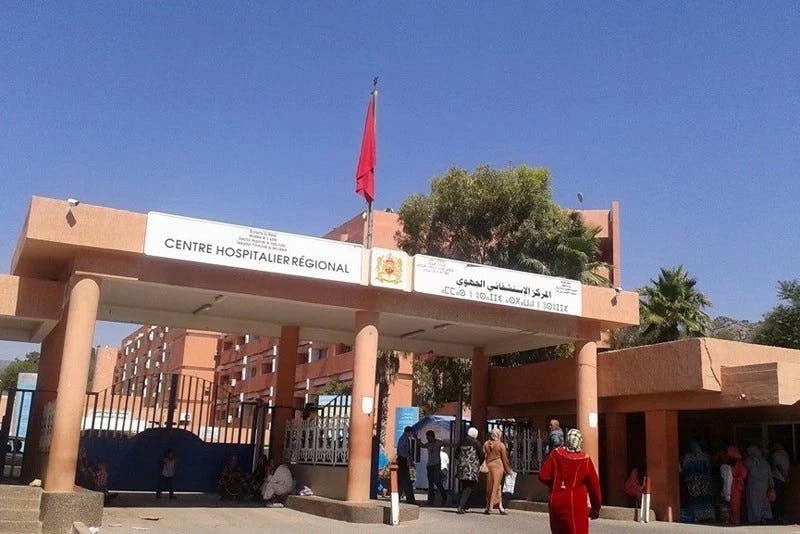 Colère face à la dégradation des services de l’hôpital régional de Beni Mellal à un niveau « catastrophique ».