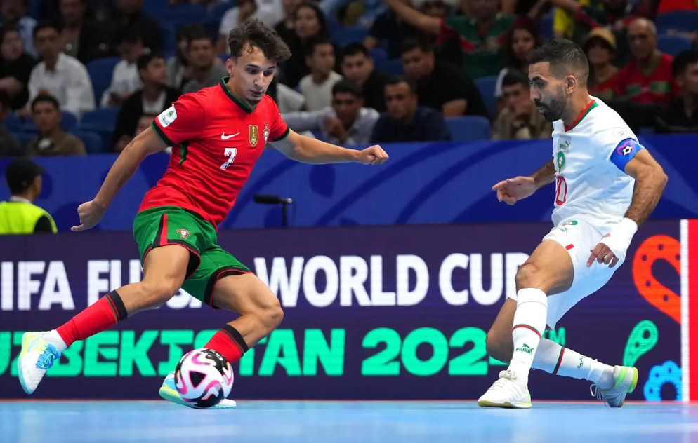 Coupe du Monde « Futsal ». Le Maroc s’incline face au Portugal et termine son groupe à la deuxième place