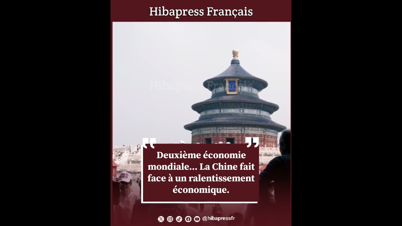 Deuxième économie mondiale… La Chine fait face à un ralentissement économique.