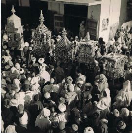 Aïd Al Mawlid Annabaoui/ Procession des cierges, à Salé, dont le créateur est le Sultan saâdien Ahmed El Mansour Addahbi. Historique