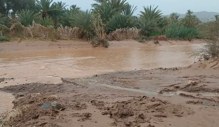 Dans la commune de Tamanart : les inondations ont coûté la vie à deux personnes et des maisons se sont effondrées