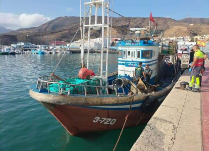 Enquêtes sur l’arrivée d’un bateau marocain dans un port espagnol avec des migrants à son bord