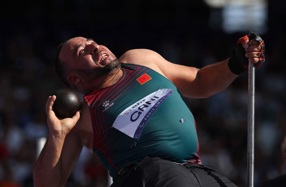 Jeux Paralympiques..un scénario passionnant qui décerne au Marocain Abdelilah Kani une médaille d’or au lancer du poids