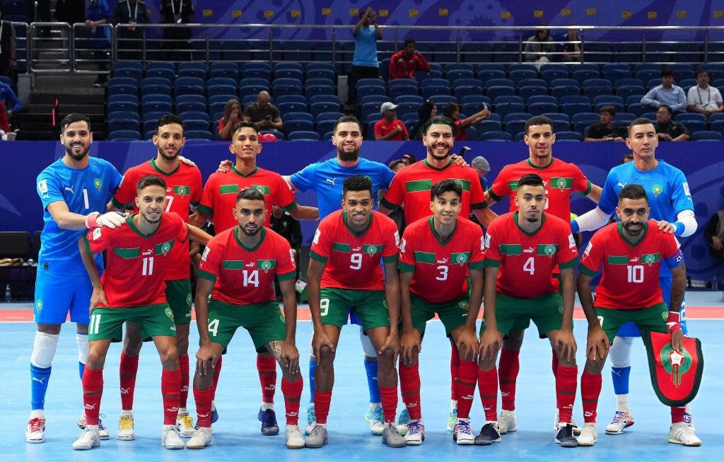 Coupe du monde de futsal.. L’équipe nationale marocaine est battue par le Portugal et termine la phase de groupes à la deuxième place