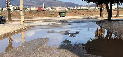 La pluie révèle la fragilité des infrastructures à Nador et suscite le mécontentement des habitants