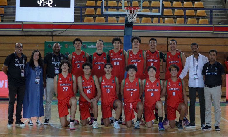 L’équipe nationale marocaine se qualifie pour les demi-finales de la Coupe d’Afrique de basket-ball junior