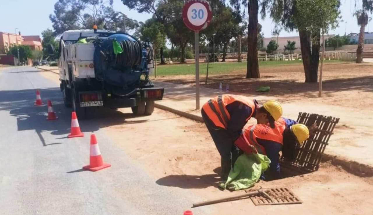 Oujda.. intensifie les efforts pour assainir les installations d’épuration après les « bulletins d’alerte »