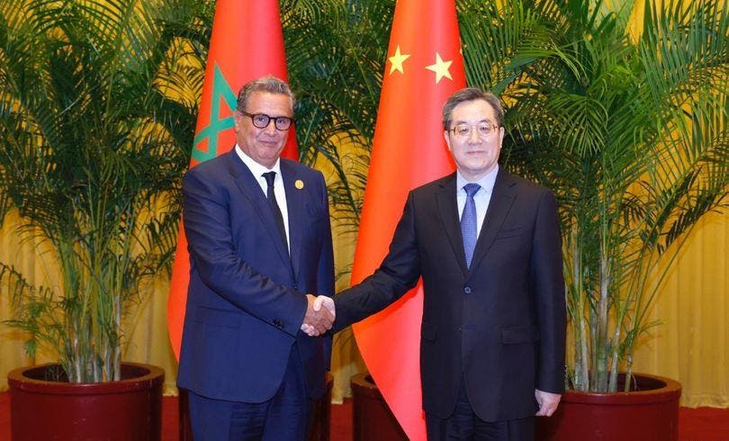 Pékin.. Akhannouch discute avec le vice-Premier ministre chinois