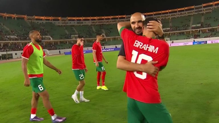 Résumé et buts du match de l'équipe nationale marocaine contre le Gabon (4-1) + vidéo