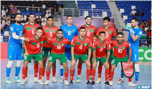 Coupe du Monde de futsal Ouzbékistan-2024: bravo aux lions de l’atlas pour leur qualification aux 1/4 de finale face à l’iran