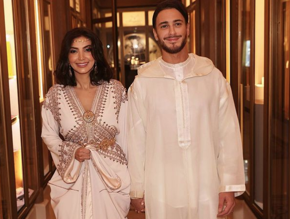 Saad Lamjarred salue sa femme à l’occasion de leur anniversaire de mariage