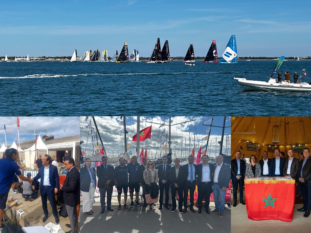 Saidia Development Company soutient le lancement de la course « Med Max » pour promouvoir les sports nautiques en Méditerranée