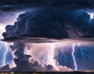 Météo: Foyers orageux avec averses et de la grêle et de rafales de vent