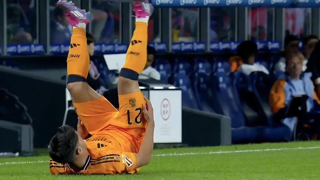 Un coup douloureux.. Ibrahim Diaz souffre d’une blessure douloureuse avec le Real Madrid (vidéo)