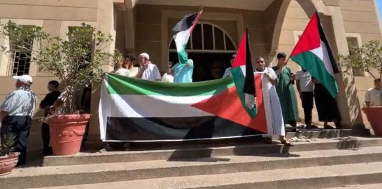 Un stand de solidarité à Nador en soutien au peuple palestinien et au rejet de la normalisation