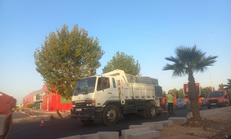 Démarrage des travaux de préparation et d’élargissement de la route à l’entrée de Fès Est