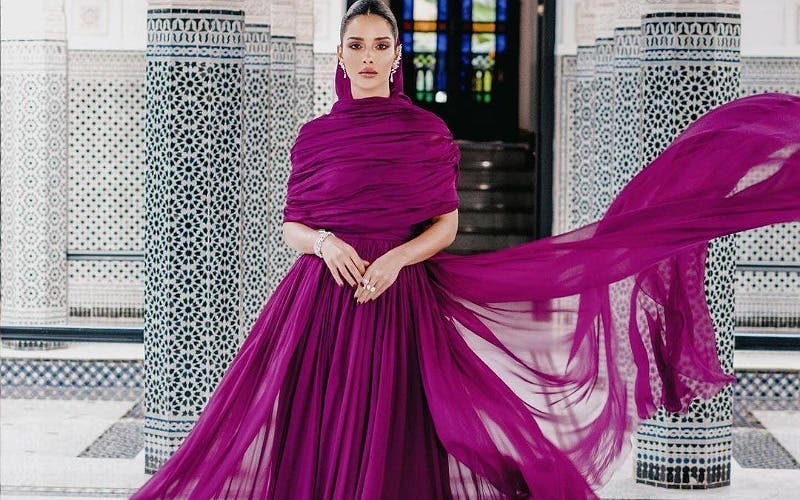 Yasmine Sabry et Balqis Fathi concourent au « Fashion Trust Arabia » à Marrakech (photos)