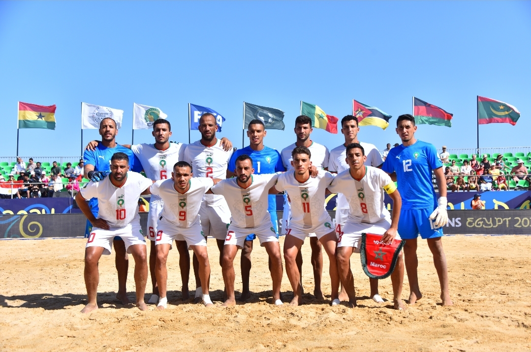 Finalement, le Maroc remporte la médaille de bronze à la CAN de Beach Soccer égypte 2024 en disposant du pays hôte