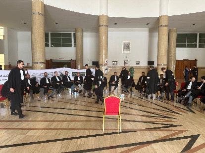 Agadir : de jeunes avocats au Maroc organisent un sit-in contre le projet de procédure civile