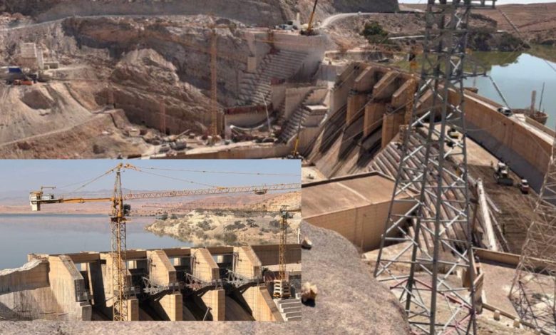 Barrage Mohammed V... le rythme des travaux de rampe atteint 45% 1 Barrage Mohammed V... le rythme des travaux de rampe atteint 45%