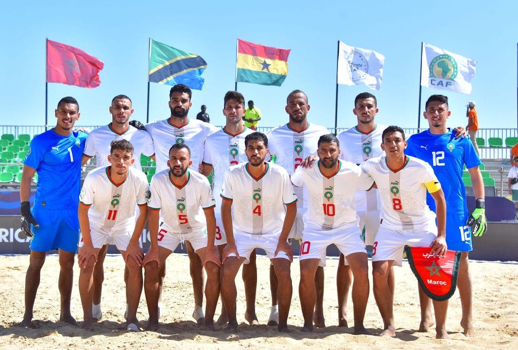 Beach soccer.. L’équipe nationale marocaine est battue par l’Egypte et termine la phase de groupes à la deuxième place de la Coupe d’Afrique.