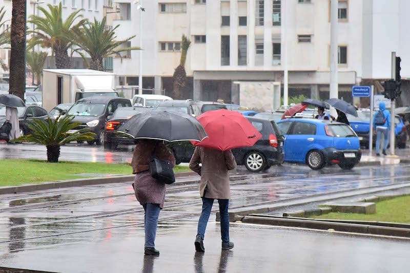 Bulletin d’avertissement : averses de pluie attendues samedi et dimanche dans ces zones