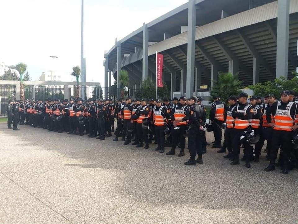 Casablanca : De lourdes forces de sécurité déployées pour disperser les manifestants dans la vieille ville