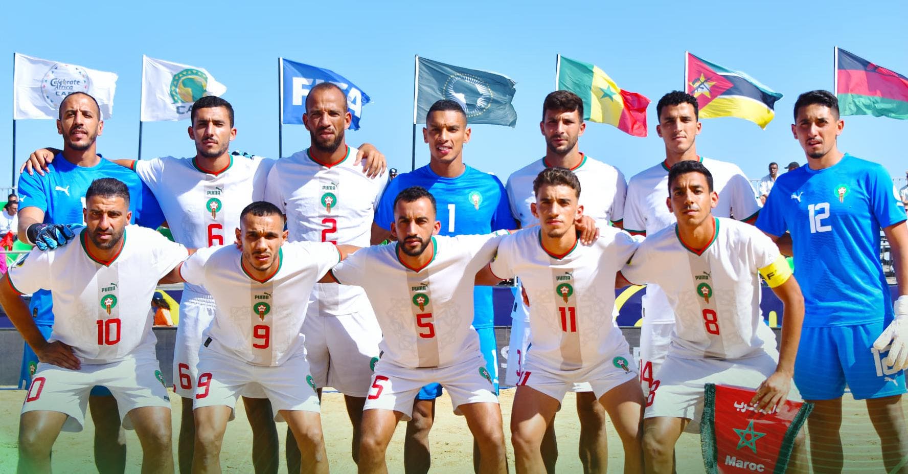 Coupe d’Afrique de Beach Soccer.. L’équipe marocaine remporte la médaille de bronze