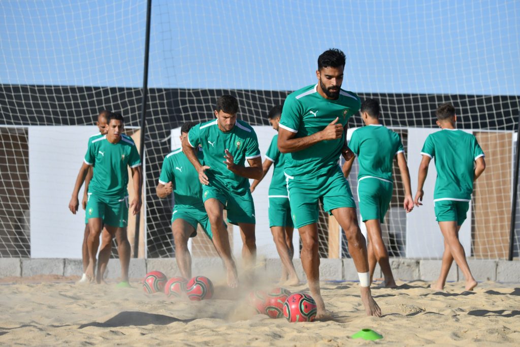 Rappel et à ne pas rater: cet après-midi à 14H30, 1/2 finale Maroc-Mauritanie de la CAN Beach soccer égypte 2024