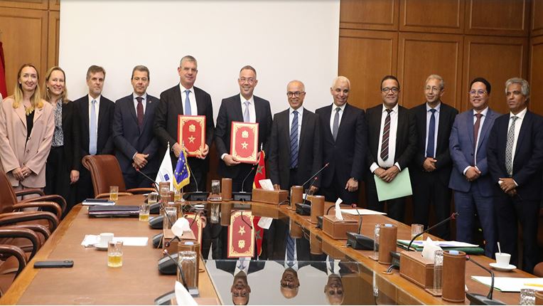 Signature avec la Banque Européenne d’Investissement (BEI), d’un Contrat de financement de la Première Tranche du Programme « Morocco Post-Earthquake Reconstruction »