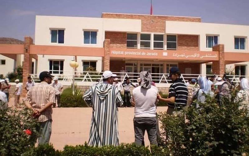 Jerada.. Les patients souffrent de l’absence continue des médecins à l’hôpital régional de Laouinat