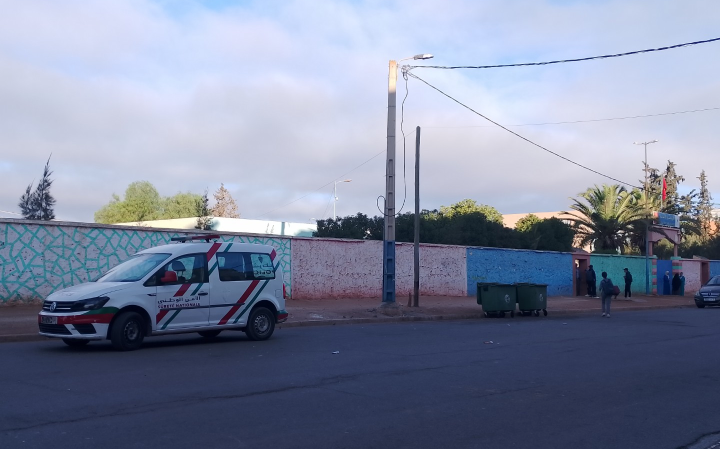 Khouribga..le quatrième arrondissement sécurise les abords de « l’Ecole Préparatoire de Marche »…une fanfare pour les rescapés.